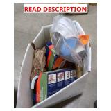 Box Lot Of Assorted Home Improvement Items