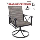 All-Weather Swivel Rocker Chair with Textilene