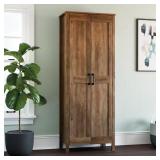 Rural Pine 2-Door Storage Cabinet with Doors