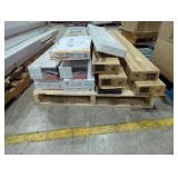 Skid Lot Assorted Vinyl & Hardwood Flooring