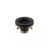 Duostrainer 4-1/2 in Sink Strainer Matte Black