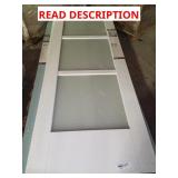 Skid with 6 assorted doors (6 x bid)