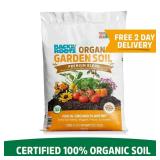 Organic Garden Soil (1 cu.ft.). 5xbid 5 bags