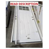 Skid Lot (2) Doors Different Styles & Dimensions