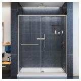 Infinity-Z 50-54 in. Sliding Shower Door