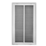 Everbilt 12x24 Steel Return Air Grille White