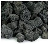 10 lbs. Black Lava Rock 3/4 in.