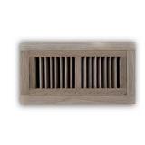4 in. x 10 in. Oak Wood Flush Mount Grille