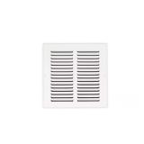 8 in. x 8 in. Steel Return Air Grille in White