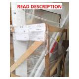 Framed bottom roll sliding door
