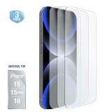 PROGLASS iPhone 15/ 16/ 15 Pro 3pk