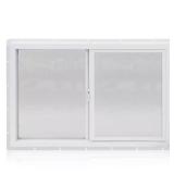 TAFCO 48x36 White Sliding Window with Screen