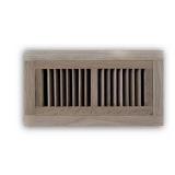 4 in. x 10 in. Oak Wood Flush Mount Grille