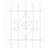 Su Casa 30x36 White 5-Bar Window Guard