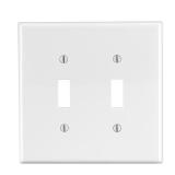 2-Gang White Toggle Wall Plate (5-Pack) PJ2-WMP