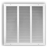 14 in. x 14 in. White Return Air Grille