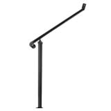 Wrought Iron Outdoor Handrail - Black