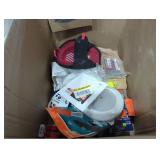 Box Lot Assorted Small Home Improvement Items