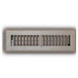 2 in. x 10 in. Brown Floor Diffuser