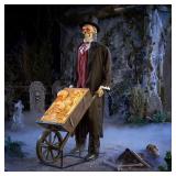 Grave & Bones Animated LED Grave Robber