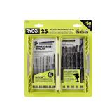 Black Oxide Hex Shank Drill Bit Set (25-Piece)