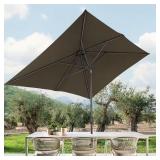 6 ft x 9 ft Rect Patio Umbrella - UV