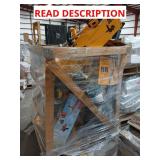 Skid Lot of Assorted Tools - Dewalt, Rigid