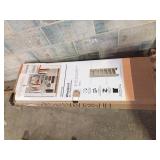 Westport 25in White Laminate Closet Tower