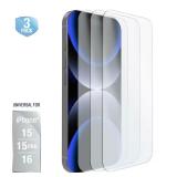 PROGLASS iPhone 15/ 16/ 15 Pro 3pk