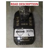 Ryobi one+ 18v lithium battery