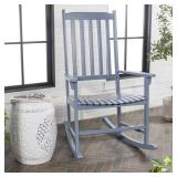 Seagrove Farmhouse Slat-Back Chair, Acacia