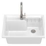 30 in. Drop-in Laundry Sink Basin Only