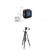 Bosch 50 ft Red Beam Laser Level & Tripod