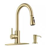 Single-Handle Pull Down Kitchen Faucet
