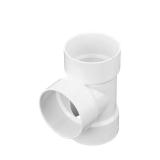 (4) PVC S&D Tee, 3 in. Hub X Hub X Hub