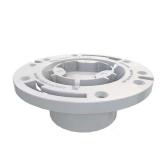 Fast Set PVC Toilet Flange with Cap & Ring