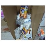 Box Lot Assorted Small Home Improvement Items