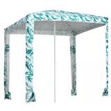 6.5 ft Metal Beach Cabana Canopy Umbrella