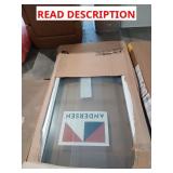 30"x64" anderson window white