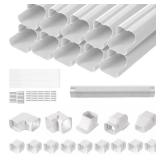Mini Split Line Set Cover 3in PVC Pipe