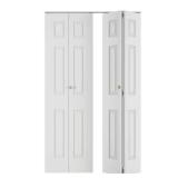 48x78 Double 3-Panel White Door Kit