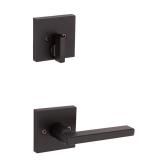 Kwikset San Clemente Matte Black Hdlset RH