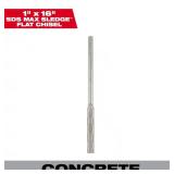 1 in. x 16 in. SLEDGE SDS-MAX Flat Chisel