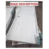 Skid Lot of: 28" x 80" 1 Panel Shaker Doors
