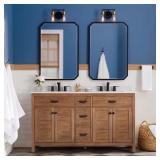 Stanhope 61in Dual Sink Vanity (Missing Top)