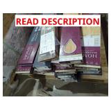 Skid Assorted Vinyl Plank Flooring