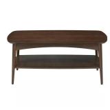 Copenhagen 42in Walnut Coffee Table