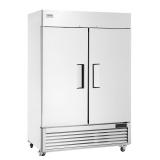 Commercial Refrigerator, 2 Doors, 54.4" W