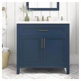 Mayfield 36" Sink Vanity with Stone Top
