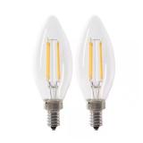 100W Equivalent B10 LED Filament Bulb 2700K